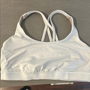 White lululemon Sports Bra